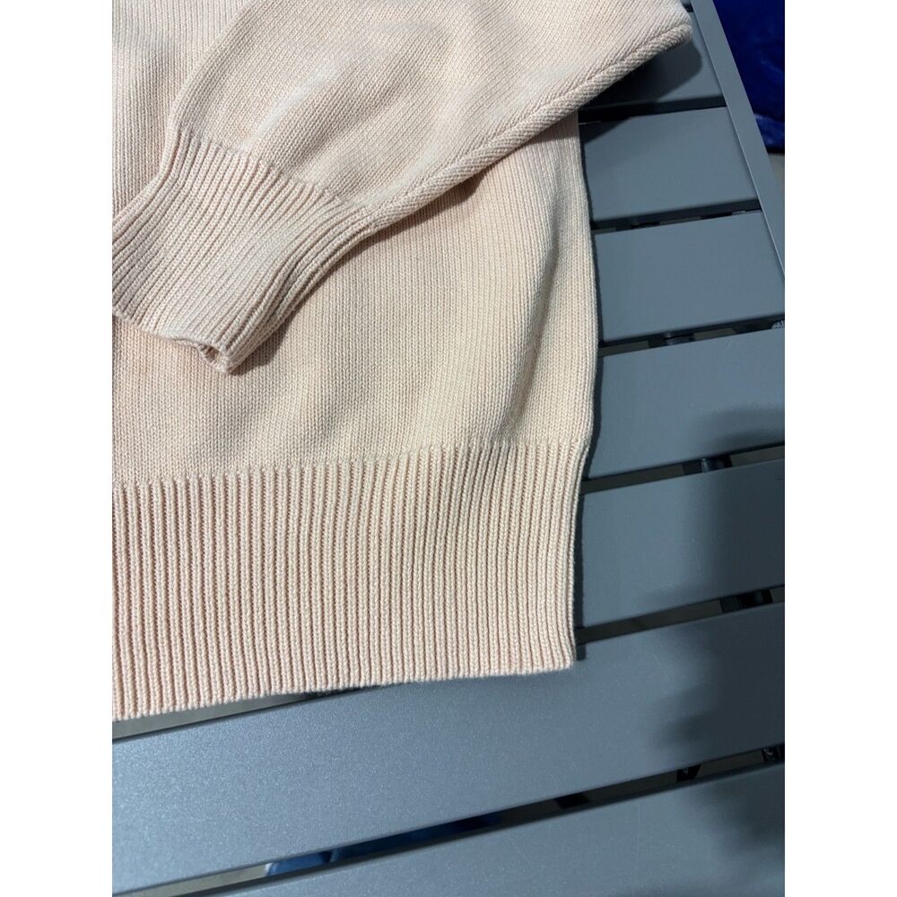 Sonderhaus Sweater Womens Size Small Blush Pink Knit Crewneck - Picture 5 of 9